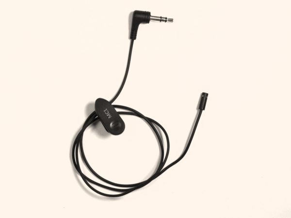 External microphone for Phonak comPilot streamer.